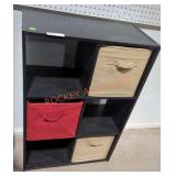 6 cube Storage Shelf 24inx12inx36in