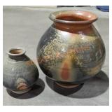Pair of Bill Lynch Pottery Vases