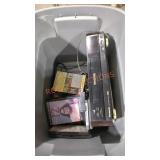 Panasonic VHS player and miscellaneous DVDs