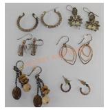 6 Pairs of Earrings