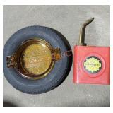 Ash Tray & Lighter Fluid Dispenser