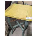 Small wooden side table