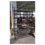 Metal storage racking