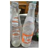 Vintage soda bottles