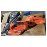 Black& Decker battery powered blowers