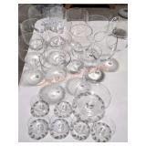 Misc. Clear glass lot