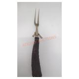 Vintage Antler Handled Meat Fork