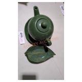 Misc. Small green dish lot