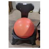 Yoga ball office chair