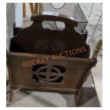 Vintage magazine rack