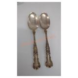 Pair of Vintage Sterling Spoons