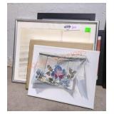 Framed art lot
