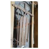 Vintage Webster clipper runner sled