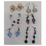 6 Pairs of Earrings