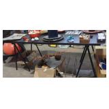 Large Black art Table (CONTENTS NOT INCLUDED)