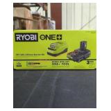 Ryobi 18V 2Ah Lithium Starter Kit