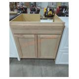 Unfinished Base Cabinet (Has Damage)