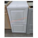 White Wall Cabinet 33" x 18" x 25"