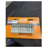 HDX 24 AAA batteries