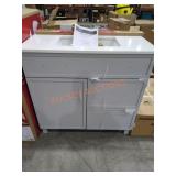 Bilston Grey Vanity with Sink Top Approx
