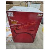 9.5ft giant sized red bow archway