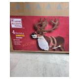 4.5ft Animated Reindeer