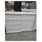 Hampton Harbor 48" White Vanity