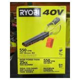 Ryobi 40v Blower Kit 550Cfm