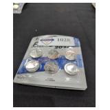 2 packs of Energizer 2032 batteries 6 pk