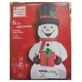 6.5ft LED Snowman Inflatable