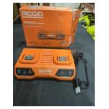 Ridgid 18V Dual Port Simultaneous Charger