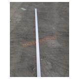 White trim, 92" x 2-1/4"