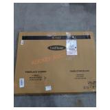 Uni flame Fire place screen black finish