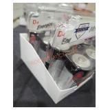 2 packs of 4 D Energizer batteries