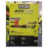 Ryobi 40v HP Brushless Blower Kit 650Cfm