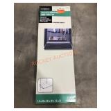 Adjustable shoe shelf kit, 1.5" x 36" x 12", white