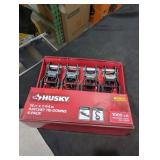 Husky 16 ft x 1-1/4" ratchet tie downs