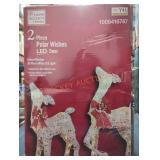 2 Piece Polar Wishes LED Deer