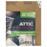 Aluminum attic ladder