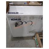 Kohler toilet tank, white