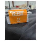 HDX 12 9v batteries