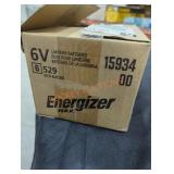 Box of 6 6v lantern Energizer batteries