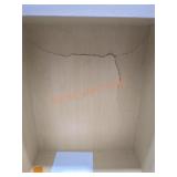 Light brown wooden cabinet DAMAGE