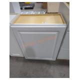 White Wall Cabinet 24" x 13" x 30"