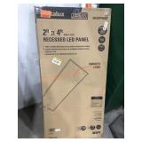 2ï¿½ x 4ï¿½ recessed led panel