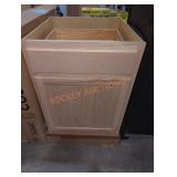 Unfinished Base Cabinet 24" x 24" x 30"