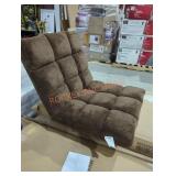 1 brown floor sofa chair