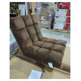 1 brown floor sofa chair