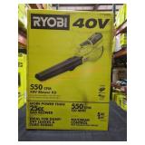 Ryobi 40v Blower Kit 550Cfm
