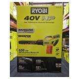 Ryobi 40v HP Brushless Blower Kit 650Cfm